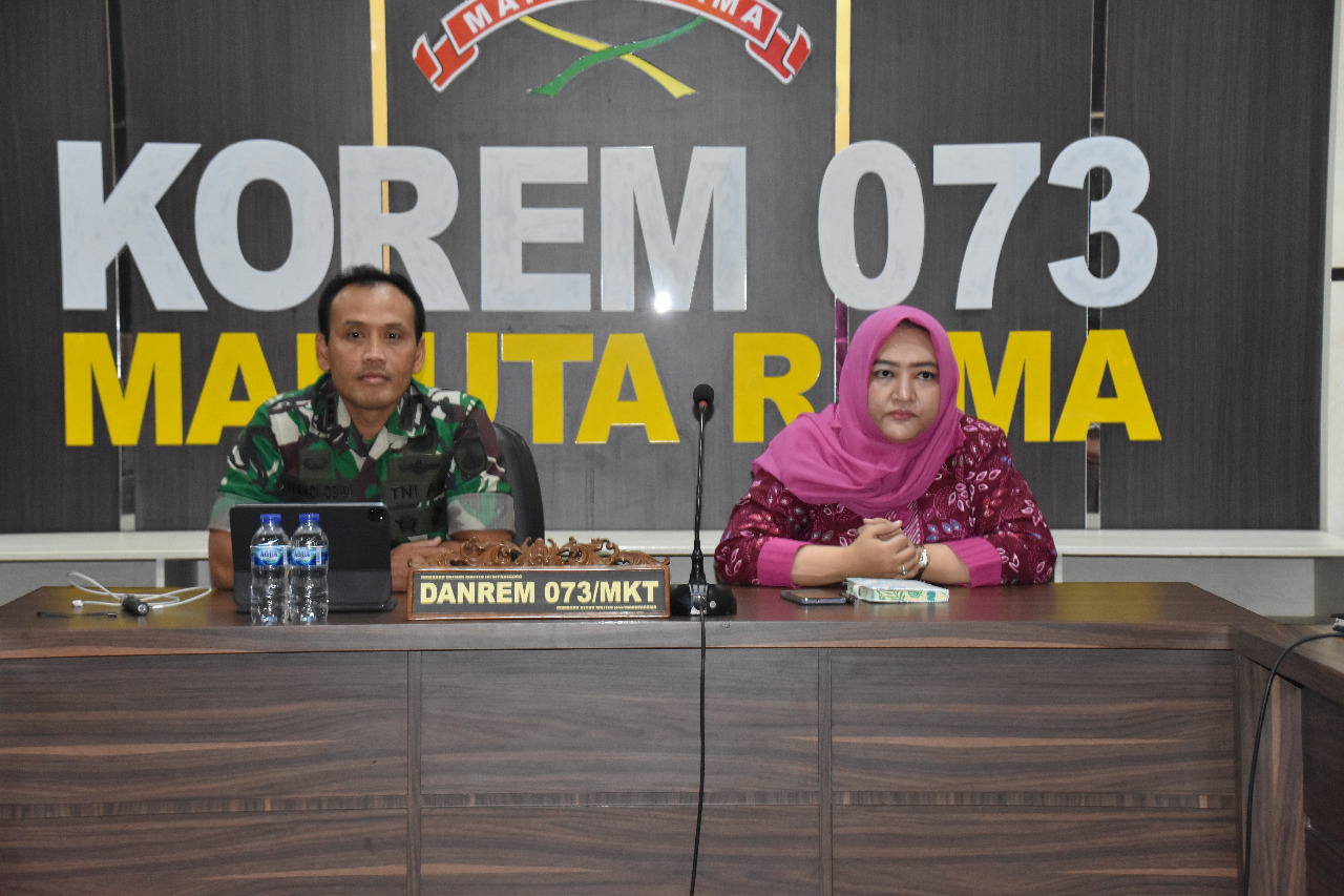 Persiapan Kunker Pangdam IV/Diponegoro, Danrem 073/Makutarama Gelar Rapat Terbatas